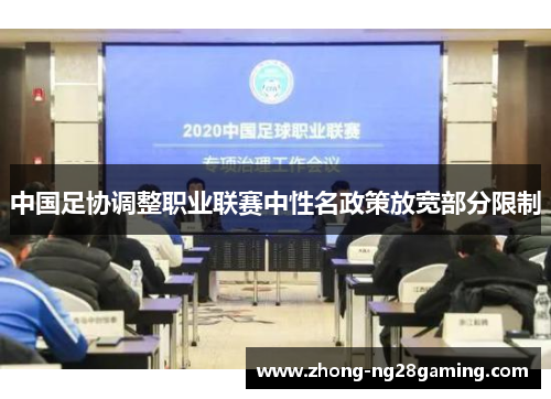 中国足协调整职业联赛中性名政策放宽部分限制